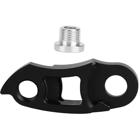 Support de dérailleur arrière pour vélo, rallonge de cadre pour accroche de transmission (Noir)