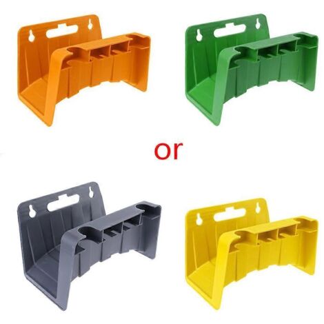 Support de dévidoir pour tuyau d'arrosage agricole, en plastique, couleurs aléatoires.