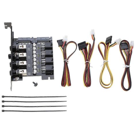 Support de disque SSD PCIe pour extension de slots gratuits