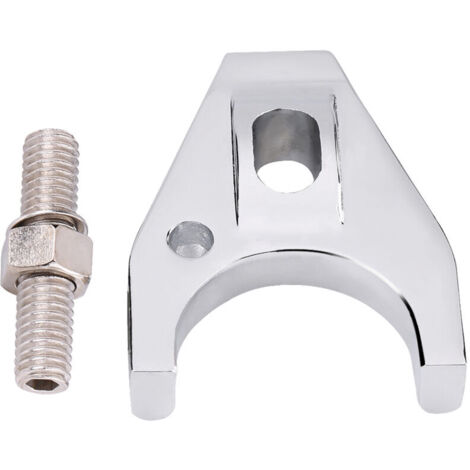 Support de distributeur, collier de distributeur en aluminium usiné argenté, antirouille, poli, pratique, pour V8 V6, remplacement Chevy SBC BBC SB BB HEI électronique