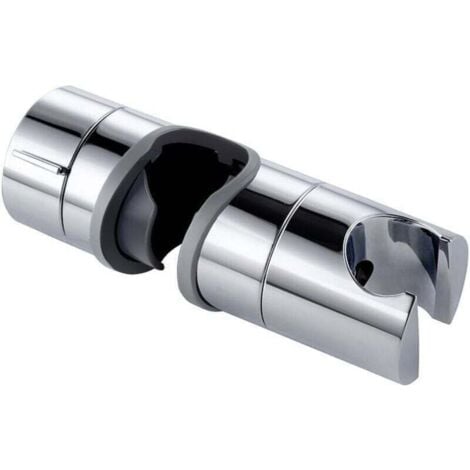CCYKXA Support de douche 18-25mm de diamètre réglable, support de pomme de douche de remplacement finition chromée, douche de salle de bain