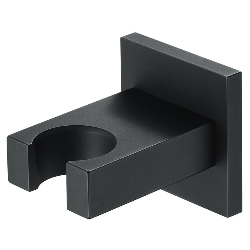 Shining House - Support de Douche à Main Noir Support de Pommeau de Douche Laiton Support de Tête de Douche Montage Mural Support de Douchette