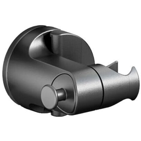 Support de douche à ventouse , fixation sans perçage, angle réglable, noir