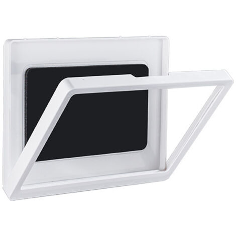 Support de Douche Étanche pour Smartphone et Tablette, Accessoire Salle de Bain avec Fenêtre Anti-Buée, Montage Murale, Boîtier en ABS et PET pour Écrans jusqu'à 10,2"