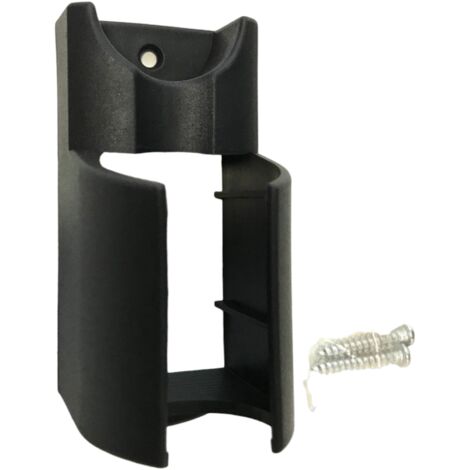 Support de douche mural universel en abs complet noir