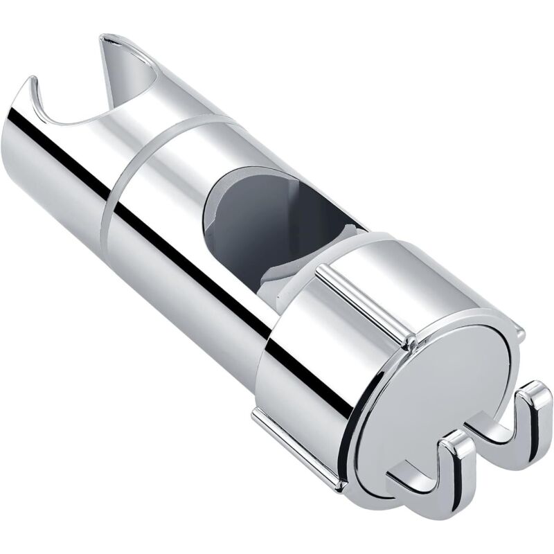Support De Douche Réglable 360 Degrés, abs Support Pomme De Douche, Support Pommeau De Douche Convient aux Barres de Douche Cylindriques de 16 à 27