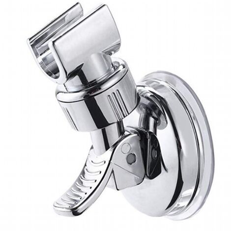 Support de douche, support de douchette remplaçable, avec ventouse puissante, support de douche universel à ventouse réglable