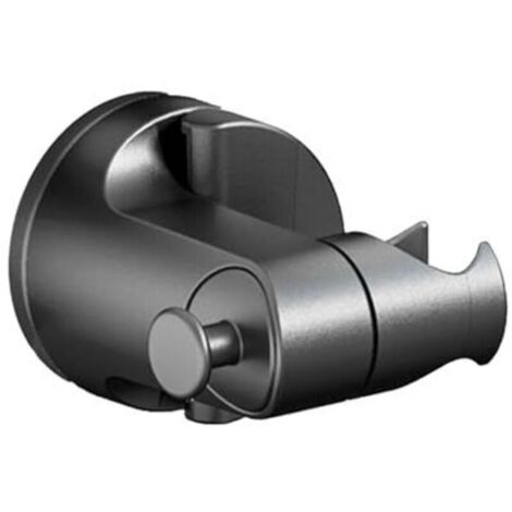 Support de Douche Ventouse,Support Pommeau de Douche Sans Percage,Porte Pommeau de Douche Ventouse,Angle Réglable Noir