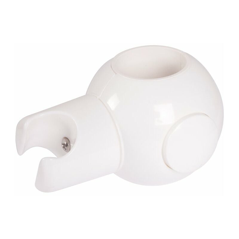 Pellet - Support de douchette - coulissant blanc asc