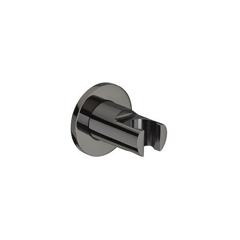 Support de douchette fixe mural - ROCA Options : Rond - noir