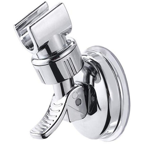Support de douchette interchangeable, ventouse rotative à 360°