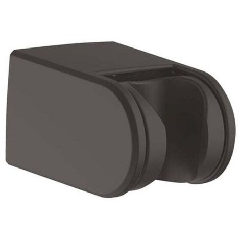Support de douchette orientable ABS noir mat - Somatherm