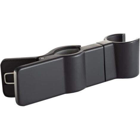 Support de douchette, support de pommeau de douche, noir, barre de douche