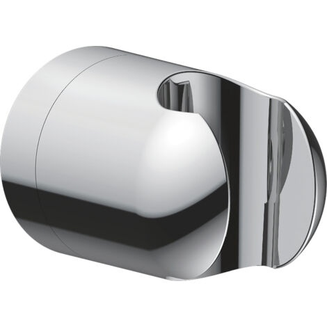 Support de douchette universel Duravit, fixation invisible, chromé