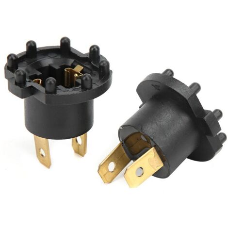 Support de douille d'ampoule de feu arrière automatique, 2 pièces, remplacement en plastique adapté pour Kawasaki ER6F