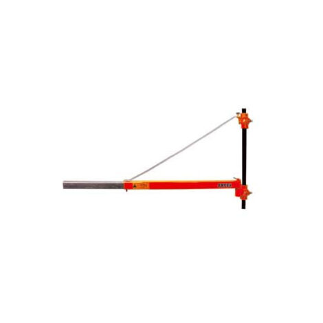 Support de drapeau pour palan électrique extensible - capacité max: Kg.600/cm.75 - Kg.300/cm.110