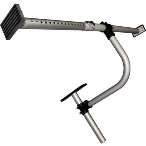 Support de fenêtre pour Parabole Antenne Easy Mont - D Tuyau 3,5 cm, Parabole Diamètre 75cm max, Envergure 80-120cm