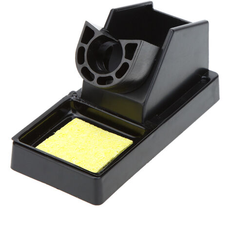 Support de fer à souder en plastique support de fil de soudure de base de soudure avec éponge - Le noir - Le noir