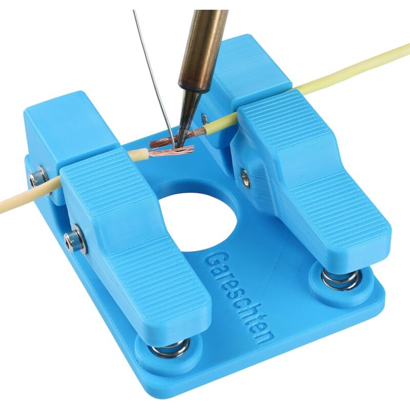 Support de fer à souder pour fils électriques, Mains d'aide à souder avec réglage de la largeur, Station de soudage, Troisième main, Pour les travaux