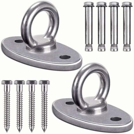Support de fixation au plafond pour mur, capacité de 1 000 lb, kit de suspension pour balançoire de yoga, suspension Woss, anneaux olympiques, accessoires de gymnastique