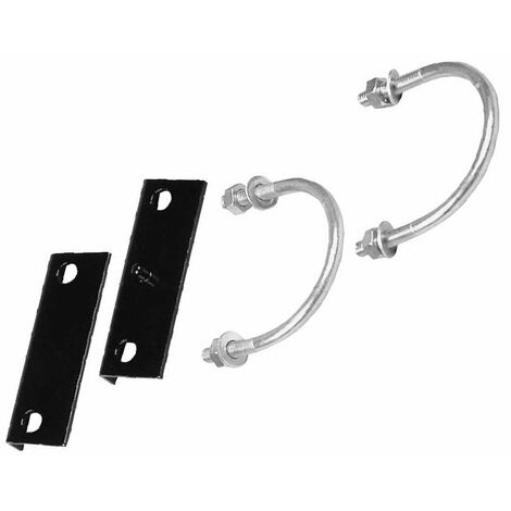 Support de fixation avec paire de plaques de stabilisation