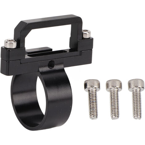 Support de Fixation Connecteur XT90 avec Pince pour Tube 20mm - Pièces de Liaison pour Drone Agricole de Protection des Cultures - Noir