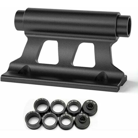 Support de Fixation de Fourche de Vélo, Support Velo Voiture, Axe Traversant à Dégagement Rapide de Bloc de Vélo Polyvalent, Support de Fourche Avant pour Vélo,