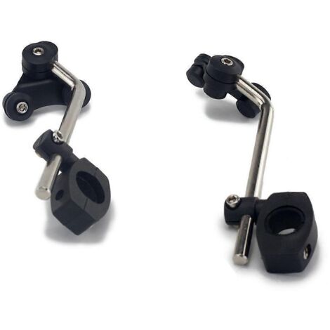 Support de fixation de pare-brise de moto 22 mm (comme illustré)