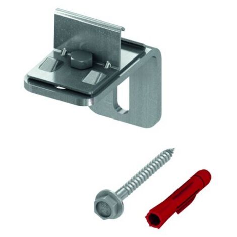 Support de fixation en acier zingué TECE profil