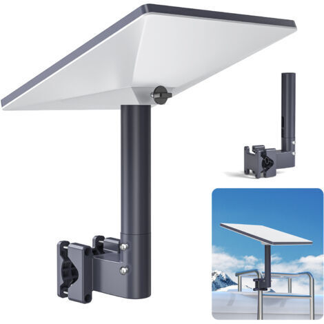 Support de fixation GEN Mini, support d'échelle Starlink pour camping-car avec tube pour Starlink Mini, support de mât Starlink Mini en aluminium pour camping-cars,  yachts