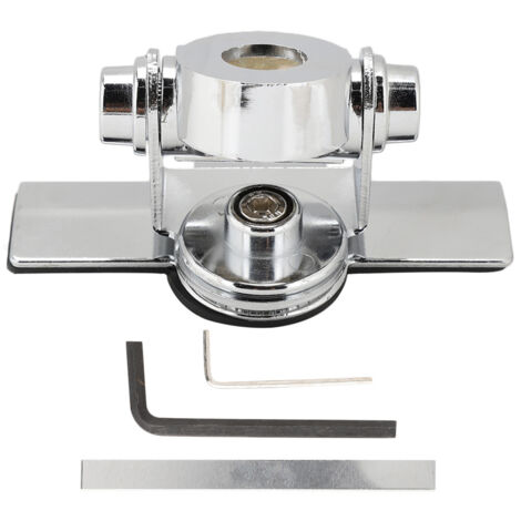 Support de fixation pour antenne de voiture RB-400 en argent avec 4 vis de fixation
