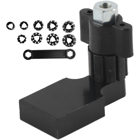 Support de Fixation pour Bagues - Outil de Bijouterie pour Polissage et Gravure, Kit Complet Noir