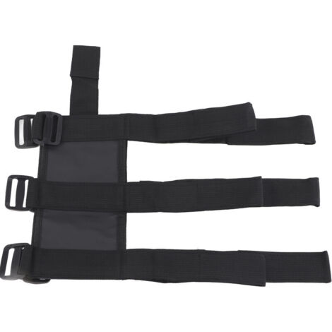 Support de fixation pour extincteur de voiture avec sangle réglable pour Jeep Wrangler TJ YJ JK CJ, noir