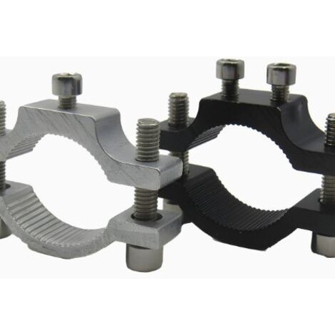Support de fixation pour tube de phare de moto, support d'extension de phare pour véhicule électrique, clip de pare-chocs en alliage d'aluminium, pince pour phare de voiture