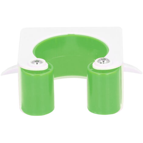 Support de fixation pour vélo, accessoire de stationnement extérieur et intérieur, dimensions 8x8x4cm, vert