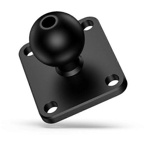 Support de fixation pour vélo avec rotule de 2,5 cm (1 pouce) et clip de fixation pour GPS.