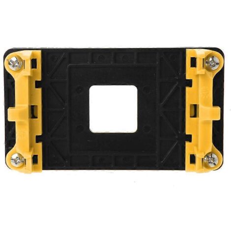 Support de fixation pour ventilateur de refroidissement de processeur AMD, compatible avec les sockets AM2 et AM3.