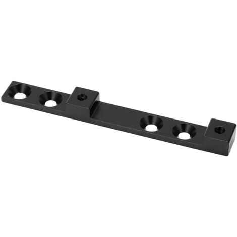 Support de fixation vélo pour bouteille d'eau ajustable - 4 points d'attache - couleur noir
