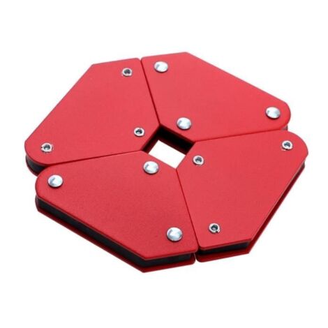 Support de flèche magnétique pour soudage - SURENHAP - 10 lb - 45° 90° 135° - Rouge