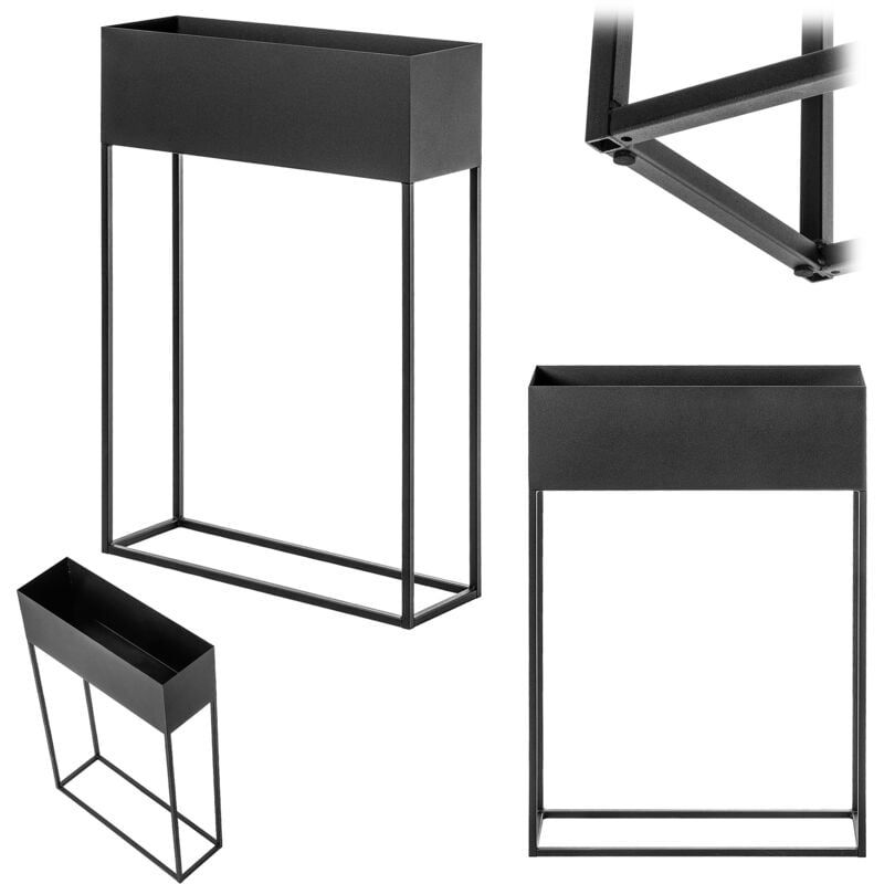 Support De Fleur Support De Fleur Loft Métal Debout Pot De Fleur Pot De Fleur 60X90Cm