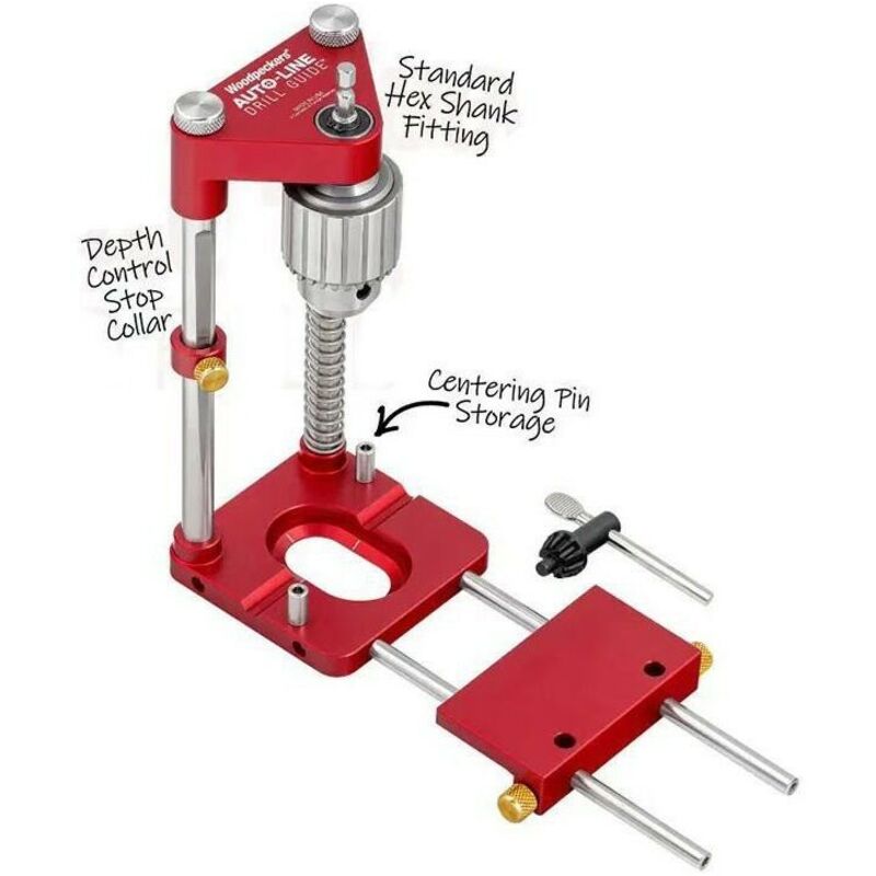 Tigrezy - Support de forage, entraînement hexagonal/support de forage mobile pour visseuse sans fil et perceuse,pour surfaces et pièces rondes