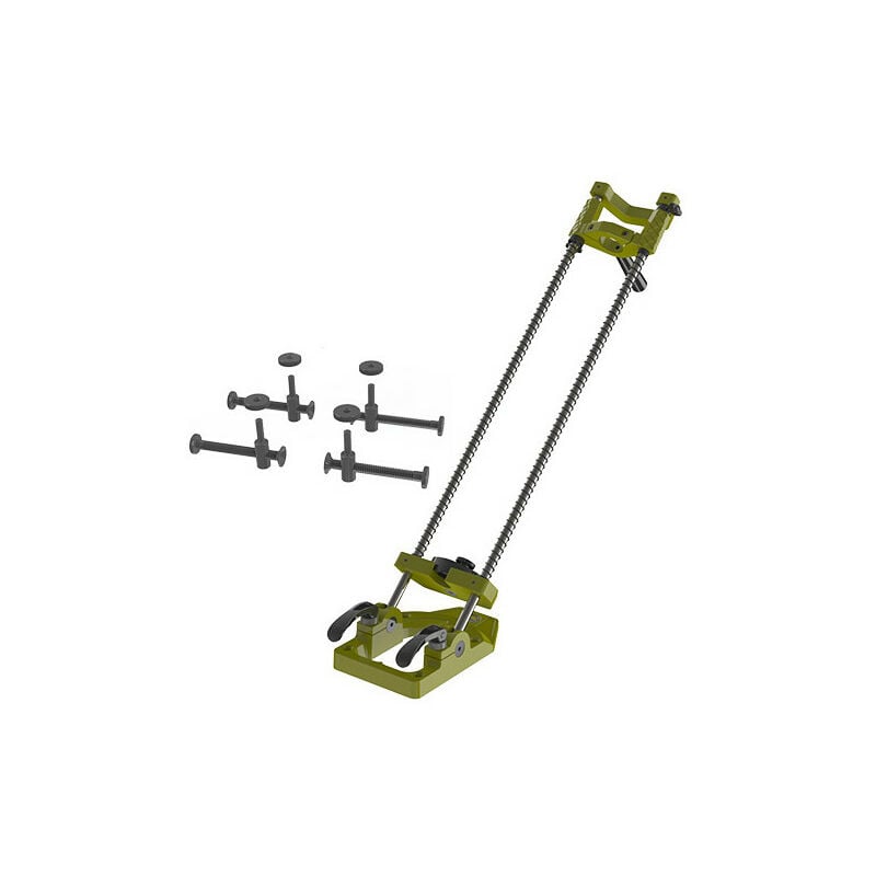 Famag - Support de perçage pour perceuse pivotant avec dispositif de serrage pour mèche bois charpente 650 mm