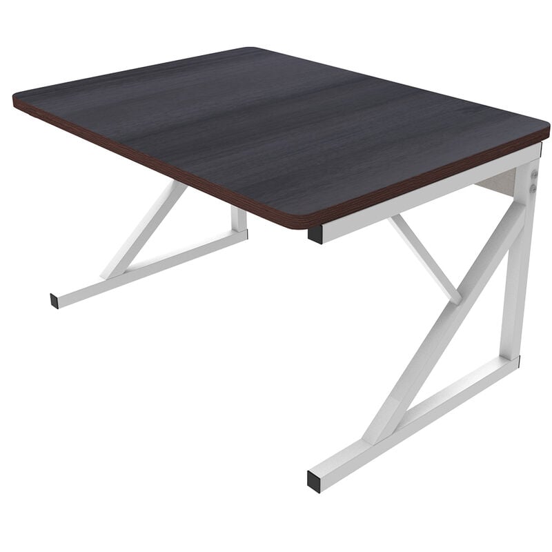 Support de Four à Micro-Ondes - Etagère Rangement Organisateur Cuisine 543534.5cm Noir