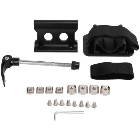 Support de fourche de vélo pour porte-vélos de toit de voiture en alliage d'aluminium pour conversion de SUV, fixation de vélo