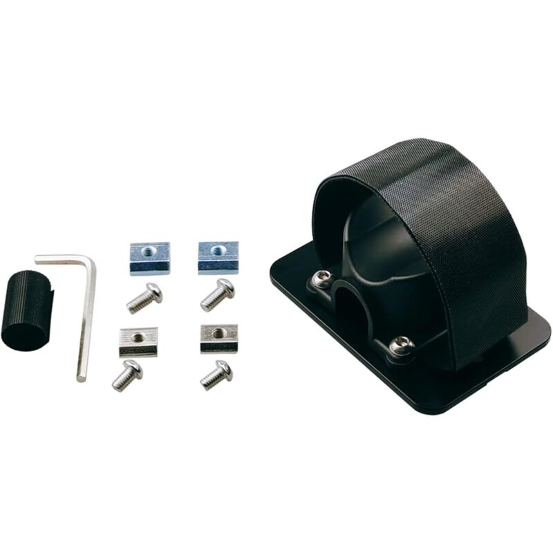 Support de fourche de vélo - Support de fourche en alliage d'aluminium - Fixation rapide - Fourche avant - Clip fixe - Porte-bagages