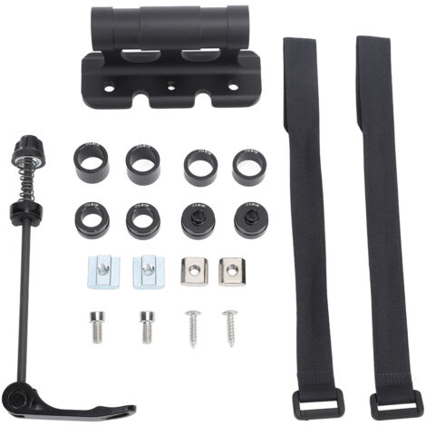 Support de Fourche Vélo Rapide à Axle Through, Porte-Vélo de Toit avec Glissière pour Fourche Avant