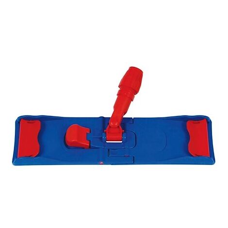 Support de frange à languettes – Matériau polypropylène – Fermeture automatique Lock System – Embout articulé 360° pour nettoyage efficace – Filmop