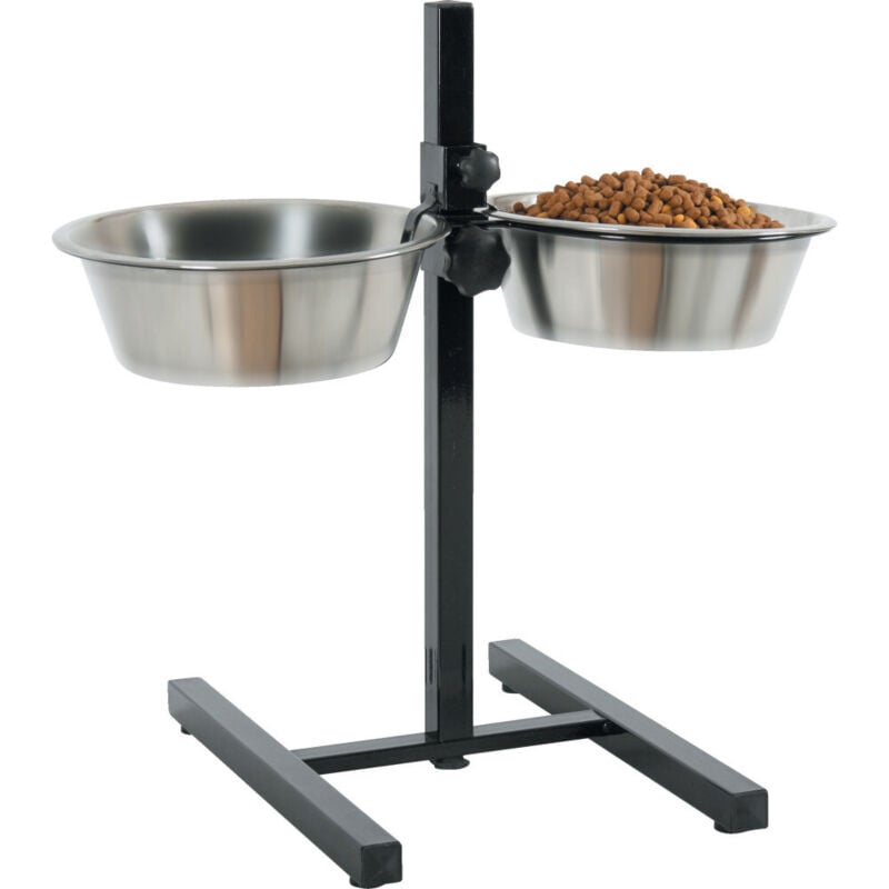 Zolux - Support double pour gamelles hauteur max 46 cm pour chien