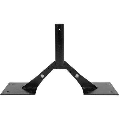 Support de girouette de jardin en acier pour toit avec quincaillerie, support de girouette réglable pour toits