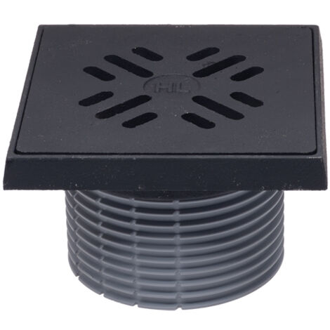 Support de grille d 110mm, cadre/grille en fonte 150x150/137x137mm